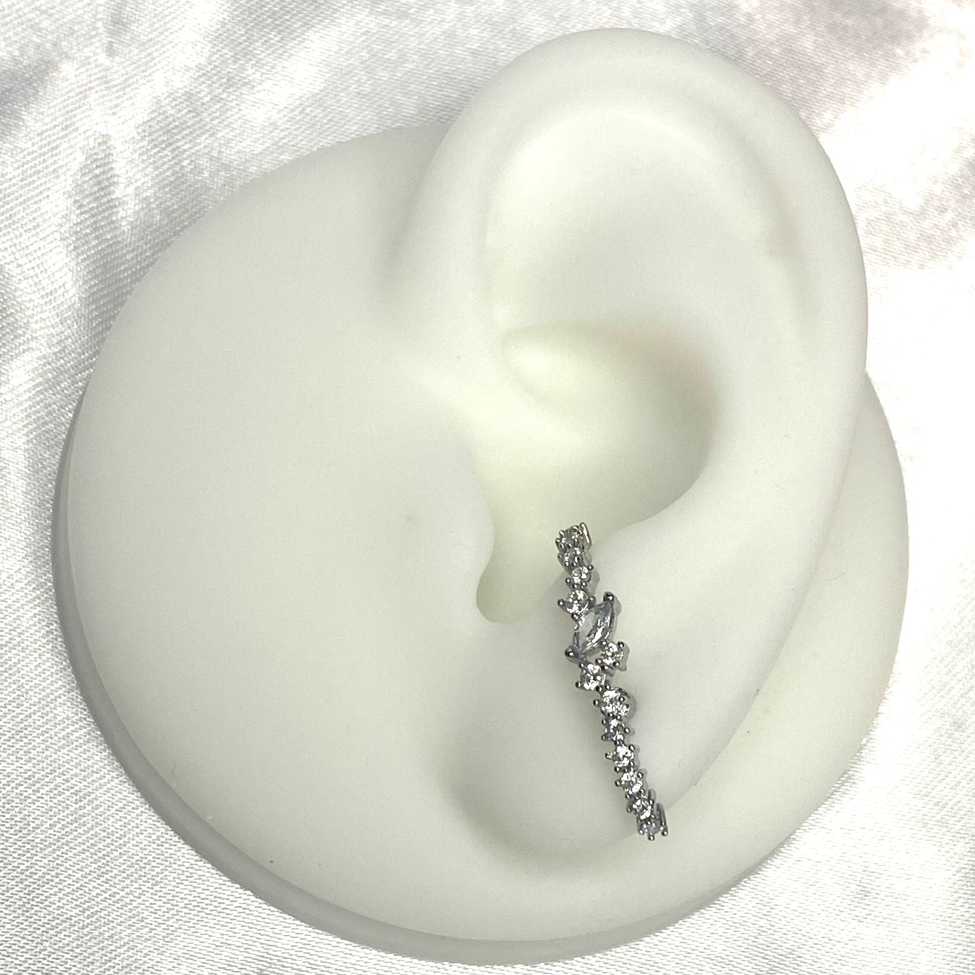 boucle d'oreille acier inoxydable bijoux tendances piercing oreille collier argent joaillerie or 