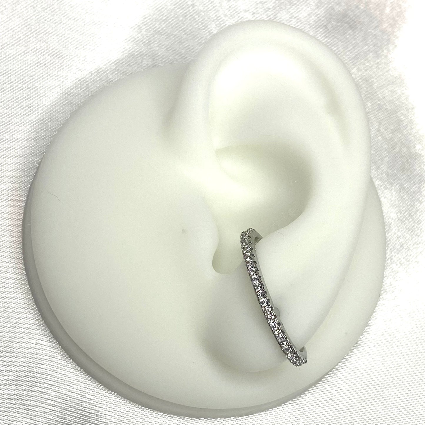 boucle d'oreille acier inoxydable bijoux tendances piercing oreille collier argent joaillerie or 